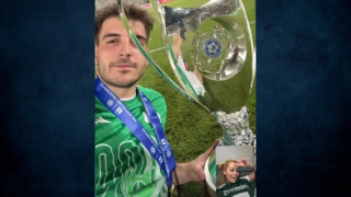 Φώτης Ιωαννίδης: Αφιέρωσε με βιντεοκλήση το κύπελλο στη Βουλγαράκη