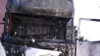 Θεσσαλονίκη: Φωτιά σε φορτηγό στο Ωραιόκαστρο