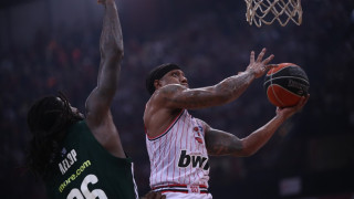 Έκανε το 2-0 στη σειρά ο Ολυμπιακός, 92-86 τον Παναθηναϊκό