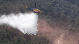 Φωτιά στις Σέρρες: Μεγάλη κινητοποίηση της Πυροσβεστικής με αεροσκάφη