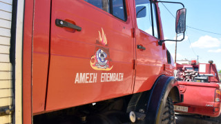 Θεσσαλονίκη: Φωτιά στη Νέα Απολλωνία-Άμεση κινητοποίηση από την Πυροσβεστική