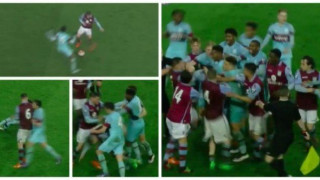 Συμπλοκές στο Άστον Βίλα - Γουέστ Χαμ! (video & pics)