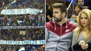 To πανό για τη Σακίρα κόστισε ακριβά στην Εσπανιόλ! (pic)