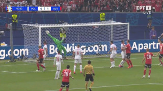 Με κεφαλιά του Τράουνερ ήρθε το 0-1 των Αυστριακών