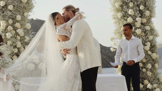 Ντιλέτα Λεότα: Ο παραμυθένιος γάμος της Ιταλίδας καλλονής με τον Λόρις Κάριους (pics)