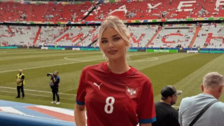 Euro 2024: Ο Γιόβιτς έσωσε τον βαθμό αλλά η σύντροφός του έκλεψε τις εντυπώσεις