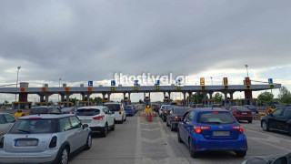 Θεσσαλονίκη: Μετ' εμποδίων η επιστροφή-Ουρές χιλιομέτρων στα Μάλγαρα