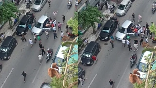 Βίντεο-σοκ: Οδηγός ουρλιάζει επειδή χτύπησε παιδάκι στην πλατεία Βικτωρίας