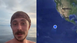 Αποφάσισε να διασχίσει τον Ειρηνικό Ωκεανό με μια σανίδα