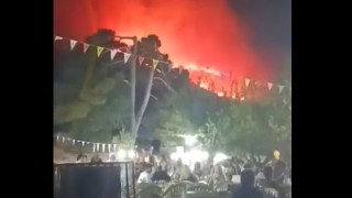 Ζάκυνθος: Γλεντούσαν σε πανηγύρι, ενώ μαινόταν η μεγάλη φωτιά
