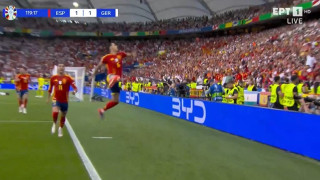 Euro 2024-Ισπανία-Γερμανία: Το «χρυσό» γκολ του Μερίνο (vid)