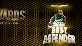 Stoiximan Basket League: Καλύτερος αμυντικός ο Τζέριαν Γκράντ