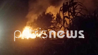 Μυρτιά: Έκαψαν ξανά το σπίτι του δολοφόνου της Βασιλικής