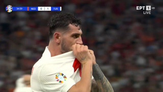 Euro 2024: Ο Ακαϊντίν έβαλε μπροστά στο σκορ την Τουρκία κόντρα στην Ολλανδία (1-0)