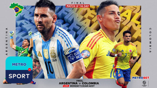 «Ματς της ημέρας» : Ο μεγάλος τελικός του Κόπα Αμέρικα στην Φλόριντα : - Αργεντινή - Κολομβία –