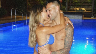 Στιγμές χαλάρωσης για τον Λαουτάρο Μαρτίνες αγκαλιά με την Αγκουστίνα