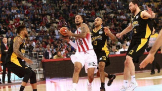 Σαν σε προπόνηση ο Ολυμπιακός, 93-58 την        ΑΕΚ