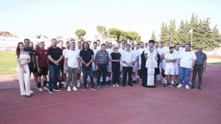 Αγιασμός και πρώτη προπόνηση στον Πιερικό