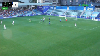 Ίντερ Εσκάλδες-ΑΕΚ: Με ωραία ατομική προσπάθεια ο Λιβάι Γκαρσία ανοίγει το σκορ (vid)