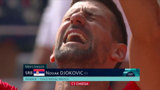 Νόβακ Τζόκοβιτς: «Λύγισε» μετά τη νίκη επί του Αλκαράθ-Έπεσε στα γόνατα και έκανε τον σταυρό του! (vid)