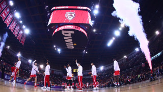 Ολυμπιακός: Το ανανεωμένο ΣΕΦ με το επετειακό σήμα των 100 ετών στο κέντρο