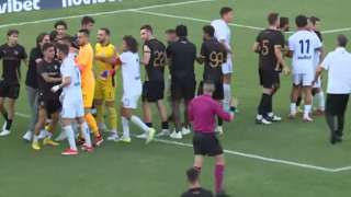 Ατρόμητος-ΟΦΗ: Σύρραξη των παικτών μετά από κοκορομαχία Κίνι-Νέιρα! (vid)