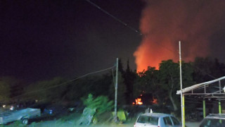 Θεσσαλονίκη: Φωτιά στο στρατόπεδο Καρατάσιου