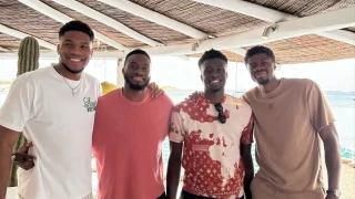 Γιάννης Αντετοκούνμπο: Τα «σπάει» στη Μύκονο με τα αδέλφια του