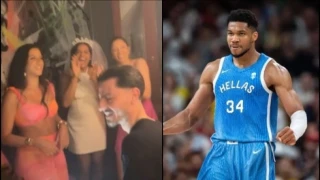 Γιάννης Αντετοκούνμπο: Bachelor στη Μύκονο για τη μέλλουσα σύζυγό του (vid)