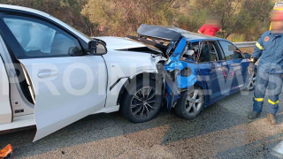 Εγνατία Οδός: Σκληρή «τράκα» με τραυματίες- Οικογένειες από την Τουρκία οι επιβαίνοντες