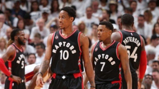 Φονικό δίδυμο οδήγησε τους Ράπτορς στην ισοφάριση (vid)