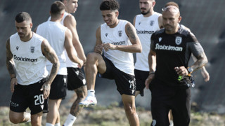 ΠΑΟΚ-Τάισον: «Παρών» στο μεγαλύτερο μέρος της προπόνησης