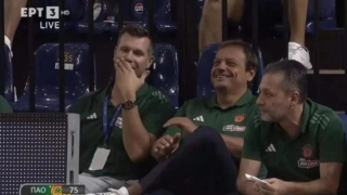 Το... χαμόγελο του Αταμάν στο λάθος του Καλαϊτζάκη απέναντι στον Άρη