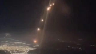 Ιράν: Η στιγμή της επίθεσης στο Ισραήλ όπως το κατέγραψε πιλότος!