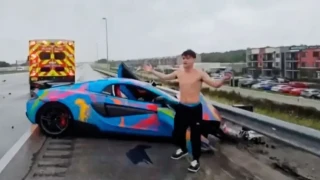 ΗΠΑ: 20χρονος YouTuber διέλυσε McLaren $200.000 σε live streaming