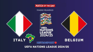 «Ματς της ημέρας» :  Σπουδαία κόντρα στην Ρώμη : - Ιταλία - Βέλγιο –