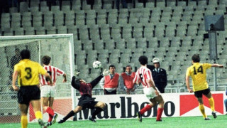 ΑΕΚ: Οκόνσκι και Καραγκιοζόπουλος έκαναν αναπαράσταση του 2-1 από το 1989