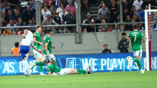 Ελλάδα-Ιρλανδία: Ο Μπακασέτας «εκτελεί» τον Κέλεχερ για το 1-0 και το αφιερώνει στον Μπάλντοκ (vid)