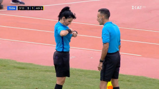 Πανιώνιος-ΑΕΚ Β: Το πέναλτι που πήρε πίσω η Τσιοφλίκη και η αποβολή του έξαλλου Ατματσίδη