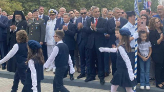 Ο Βασίλης Στίγκας στις εκδηλώσεις για την 197η επέτειο της Ναυμαχίας του Ναυαρίνου