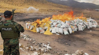 Βολιβία: Οι αρχές κατέστρεψαν 21,6 τόνους κοκαΐνης μετά από κατάσχεση-ρεκόρ