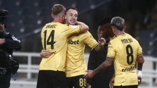 Άρης: Ισοφαρίζει με σουτ του Μορόν έξω από την περιοχή