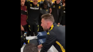 Άρης: Πραγματικός ηγέτης ο Φαμπιάνο- Η εμψυχωτική ομιλία στα αποδυτήρια