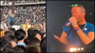 Ατύχημα για τον τραγουδιστή των Coldplay: Έπεσε σε τρύπα της σκηνής