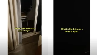 Πώς είναι πραγματικά μια νυχτερινή κρουαζιέρα: Το «σκοτεινό» βίντεο επιβάτη