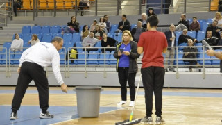 Χανιά: Κλειστό γυμναστήριο... πλημμύρισε λόγω της βροχής (pics)