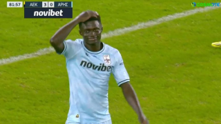 Το ακυρωθέν γκολ του Άρη απέναντι στην ΑΕΚ