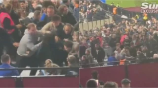 Γουέστ Χαμ - Άρσεναλ: Ξύλο ανάμεσα σε οπαδούς των γηπεδούχων μετά το 4ο γκολ των Κανονιέρηδων (vid)