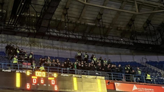 Παρτίζαν-Παναθηναϊκός: Συνθήματα κατά του ΠΑΟΚ από τους οπαδούς των «πράσινων» (vid)