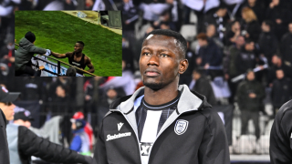 ΠΑΟΚ: Η στιγμή που ο Καμαρά έκανε δώρο τη φανέλα του σε μικρό φίλαθλο